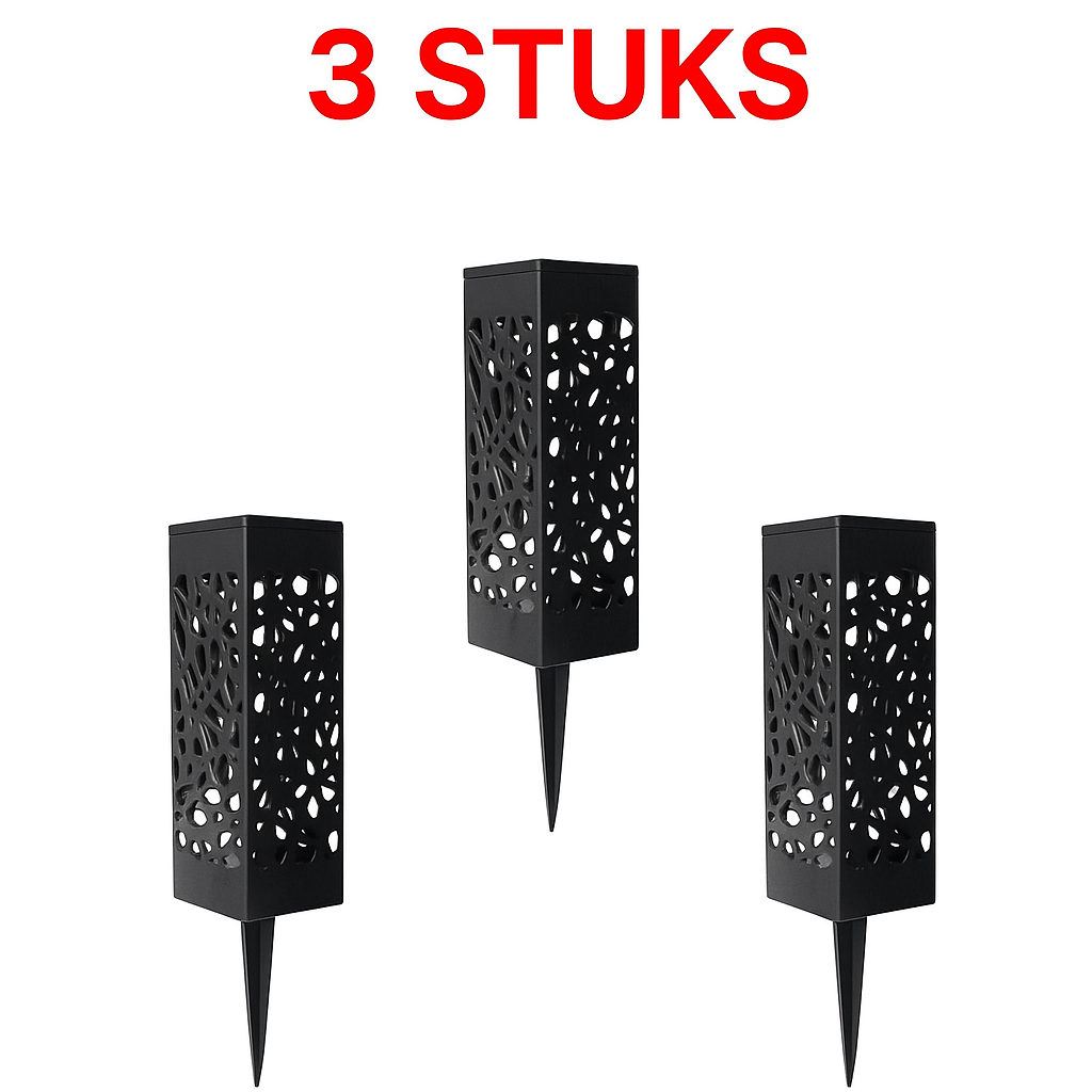 Solar Tuinlamp LED – Waterdichte Buitenverlichting op Zonne-energie (Set van 1, 3 of 5)