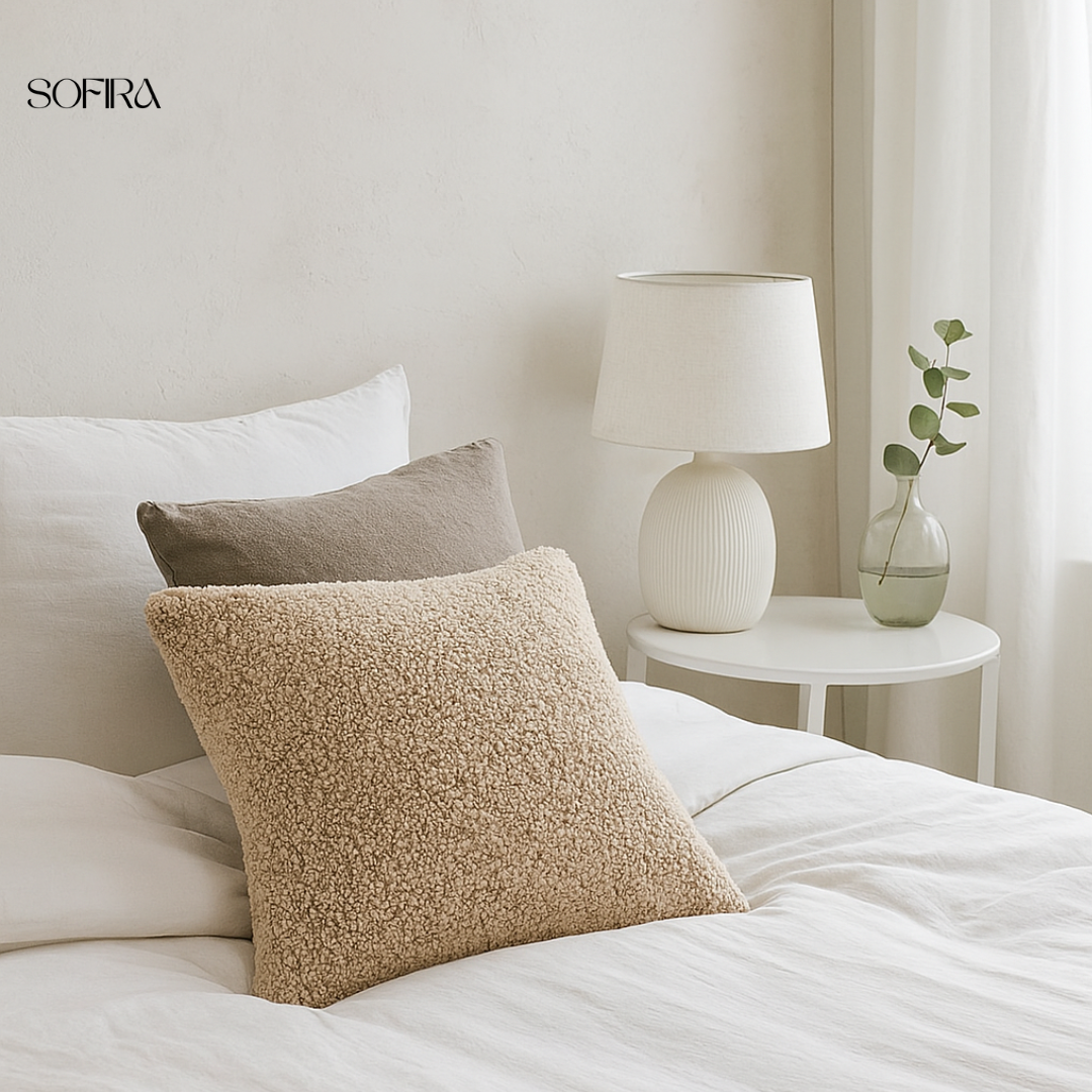 Teddy Kussenhoes – Zacht, Warm & Stijlvol