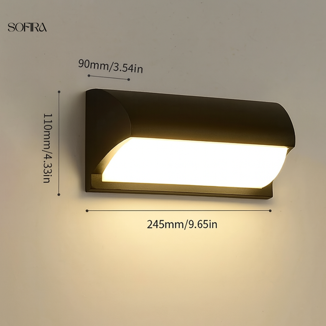 Moderne Buitenlamp LED – Cilindrische Wandlamp 16W