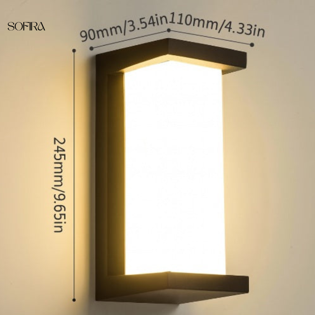 Moderne Buitenlamp LED – Cilindrische Wandlamp 16W