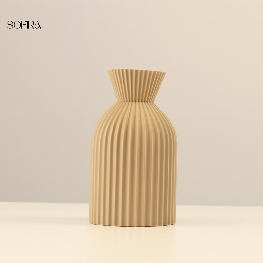 Moderne Kunststof Vaas – Minimalistisch & Duurzaam Design