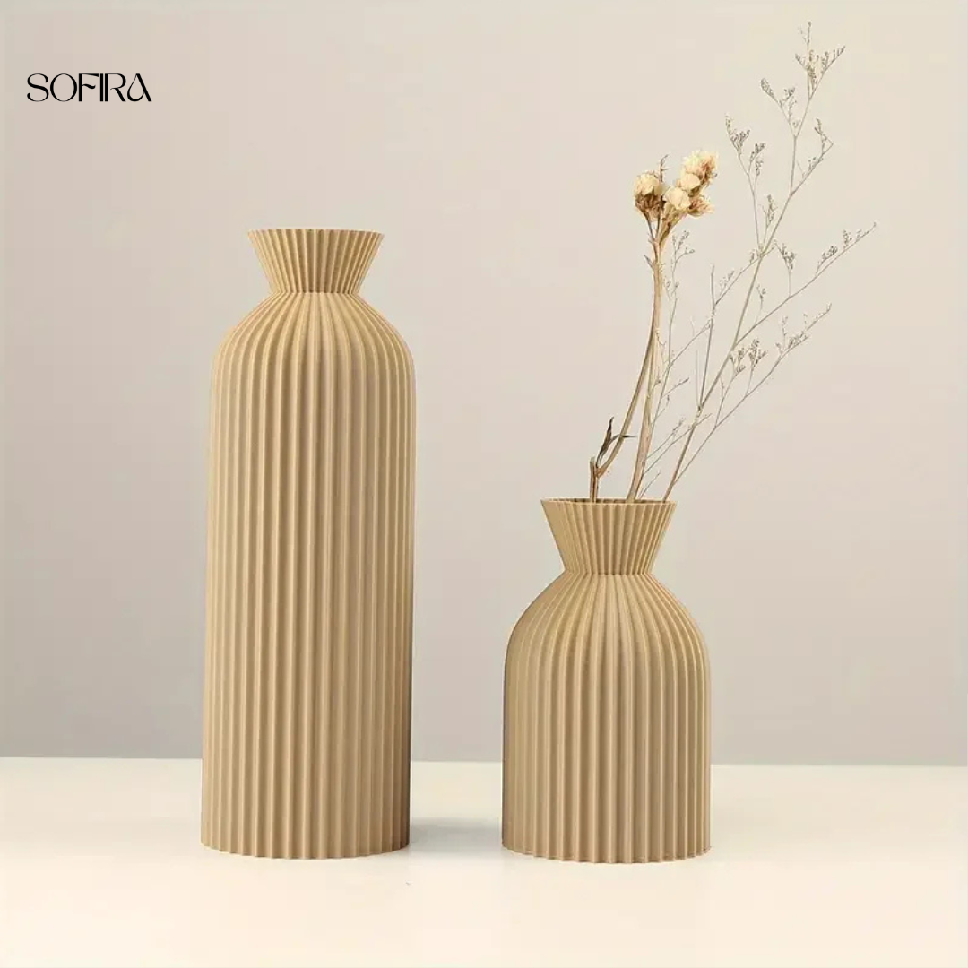 Moderne Kunststof Vaas – Minimalistisch & Duurzaam Design