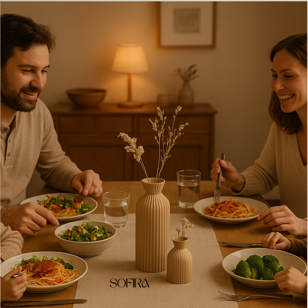 Moderne Kunststof Vaas – Minimalistisch & Duurzaam Design