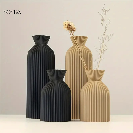 Moderne Kunststof Vaas – Minimalistisch & Duurzaam Design