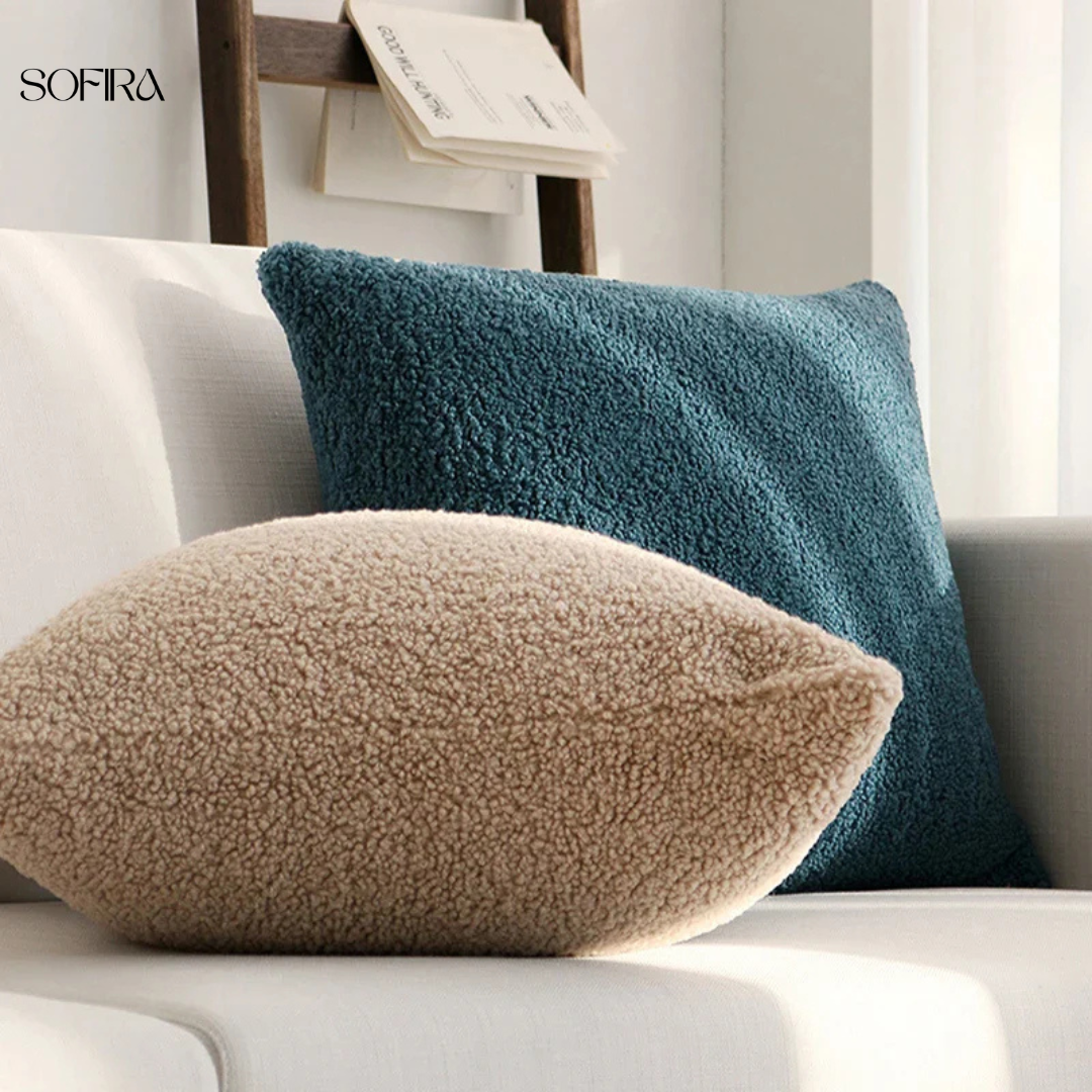 Teddy Kussenhoes – Zacht, Warm & Stijlvol